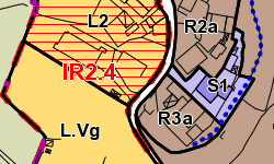 Immagine decorativa: un particolare della mappa interattiva del Regolamento Urbanistico